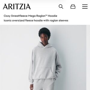 Cozy Sweatfleece Mega Raglan Hoodie